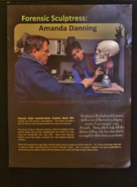 Amanda at work poster